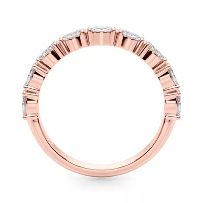 Alanis Marquise Diamond Wedding Band
