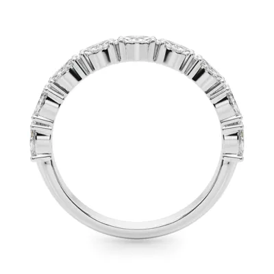Alanis Marquise Diamond Wedding Band