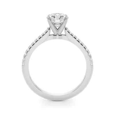 Salida Classic Tapered Pave Diamond Engagement Ring