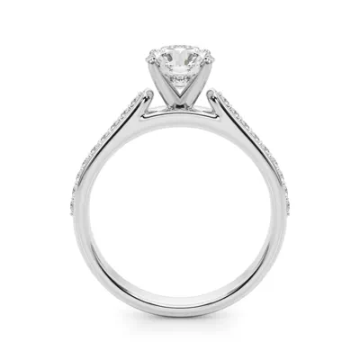 Caldera Shared Prong Diamond Engagement Ring