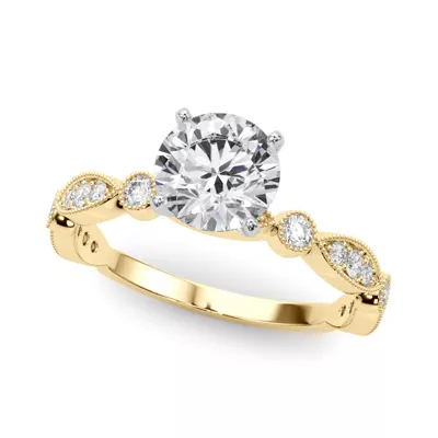 Clarice Vintage Style Engagement Ring