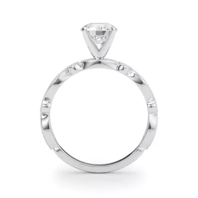 Clarice Vintage Style Engagement Ring