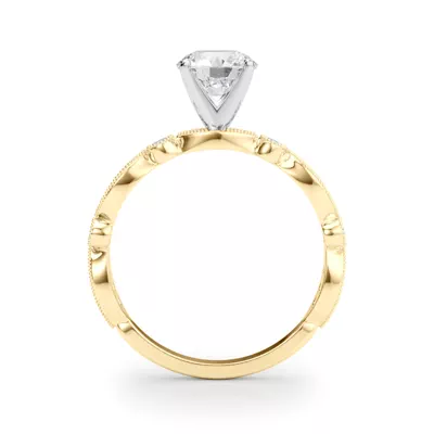 Clarice Vintage Style Engagement Ring