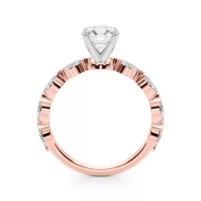 Azalia Marquise Diamond Engagement Ring