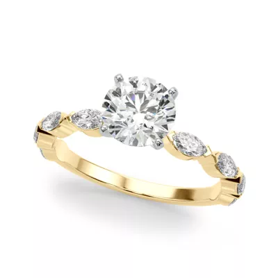 Azalia Marquise Diamond Engagement Ring