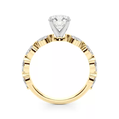 Azalia Marquise Diamond Engagement Ring