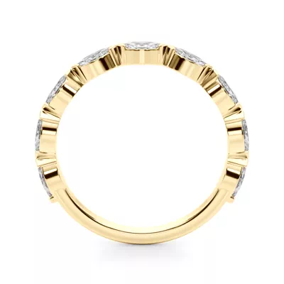 Azalia Marquise Diamond Wedding Band