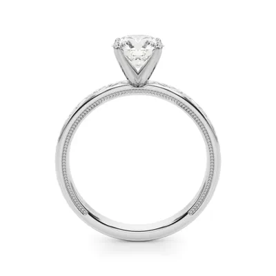 Tanzanora Vintage Inspired Solitaire Engagement Ring