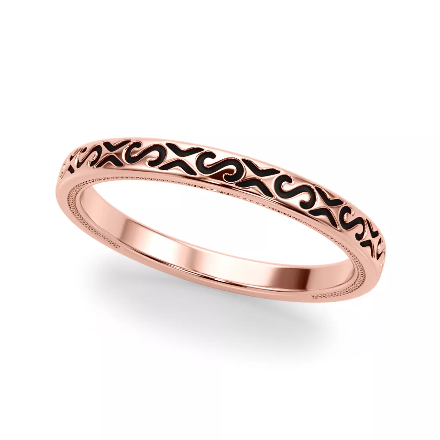 Tanzanora Vintage Inspired Wedding Band