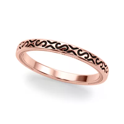 Tanzanora Vintage Inspired Wedding Band