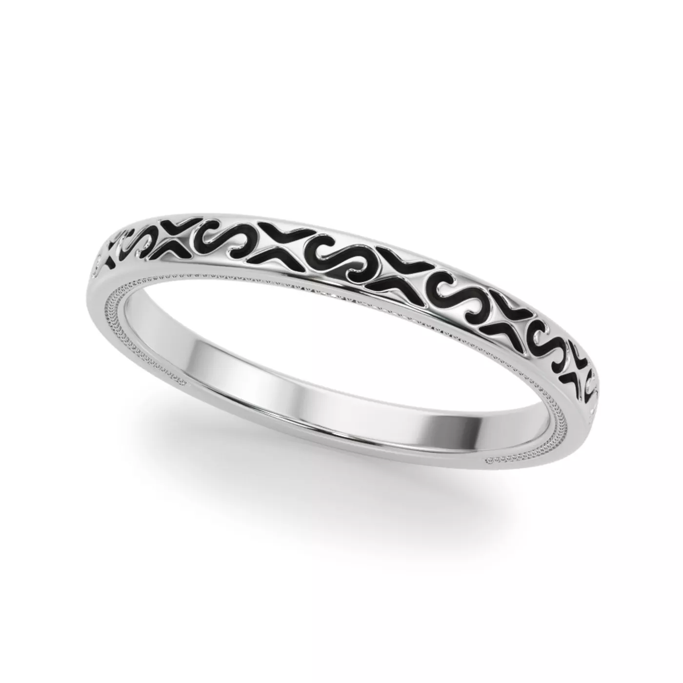 Tanzanora Vintage Inspired Wedding Band