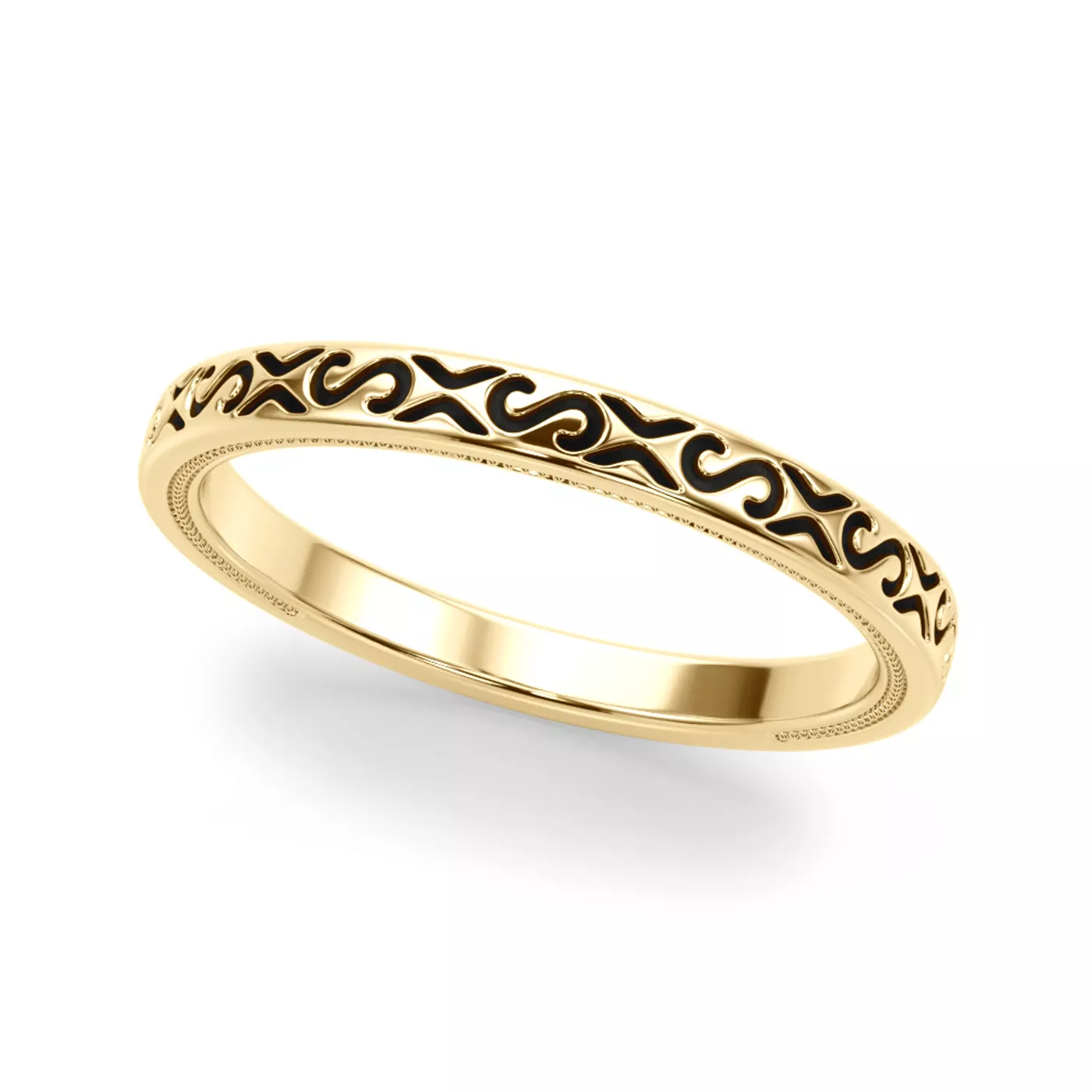 Tanzanora Vintage Inspired Wedding Band