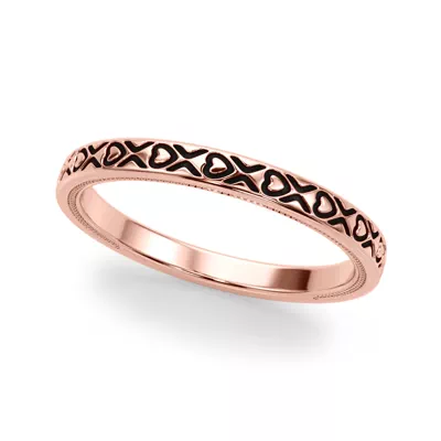 Moganita Vintage Inspired Wedding Band