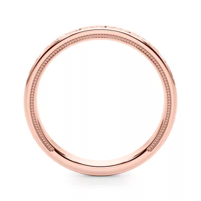 Moganita Vintage Inspired Wedding Band