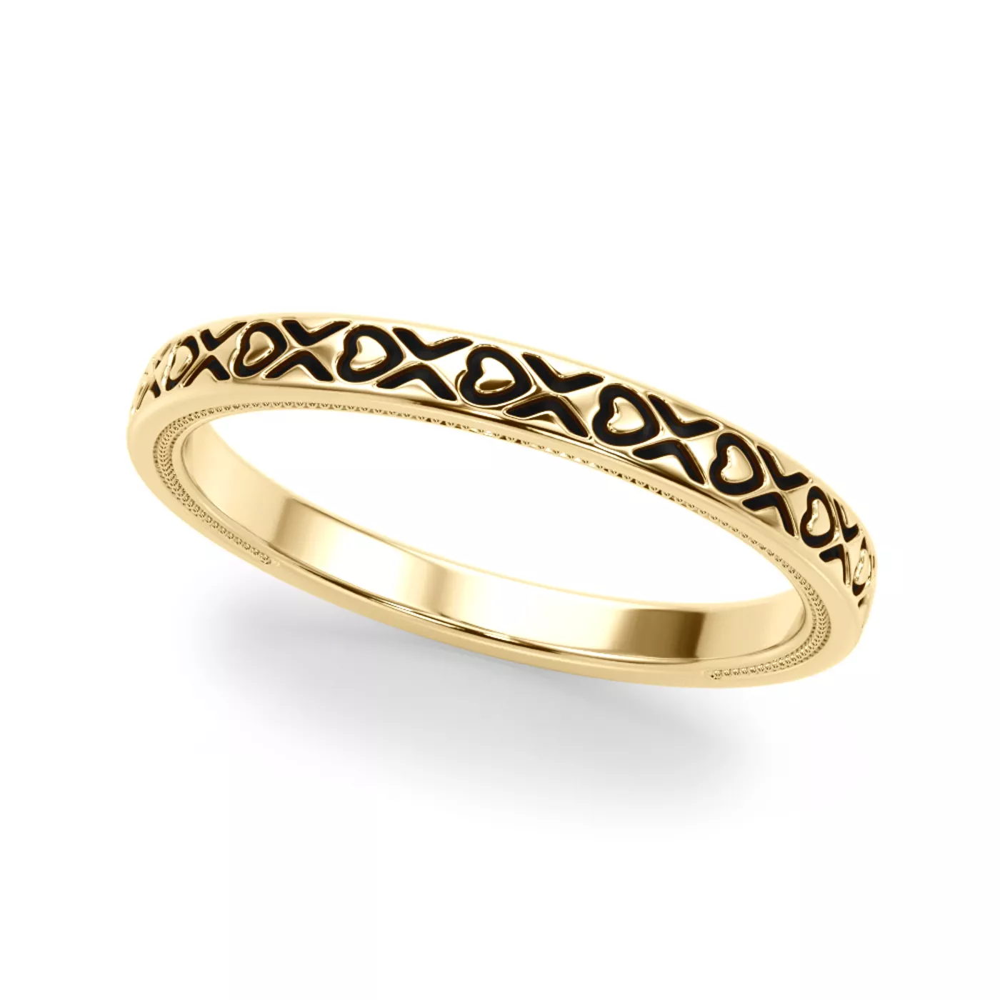 Moganita Vintage Inspired Wedding Band