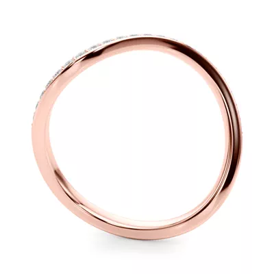Ziridelle Bypass Pave Diamond Band