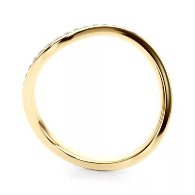 Ziridelle Bypass Pave Diamond Band
