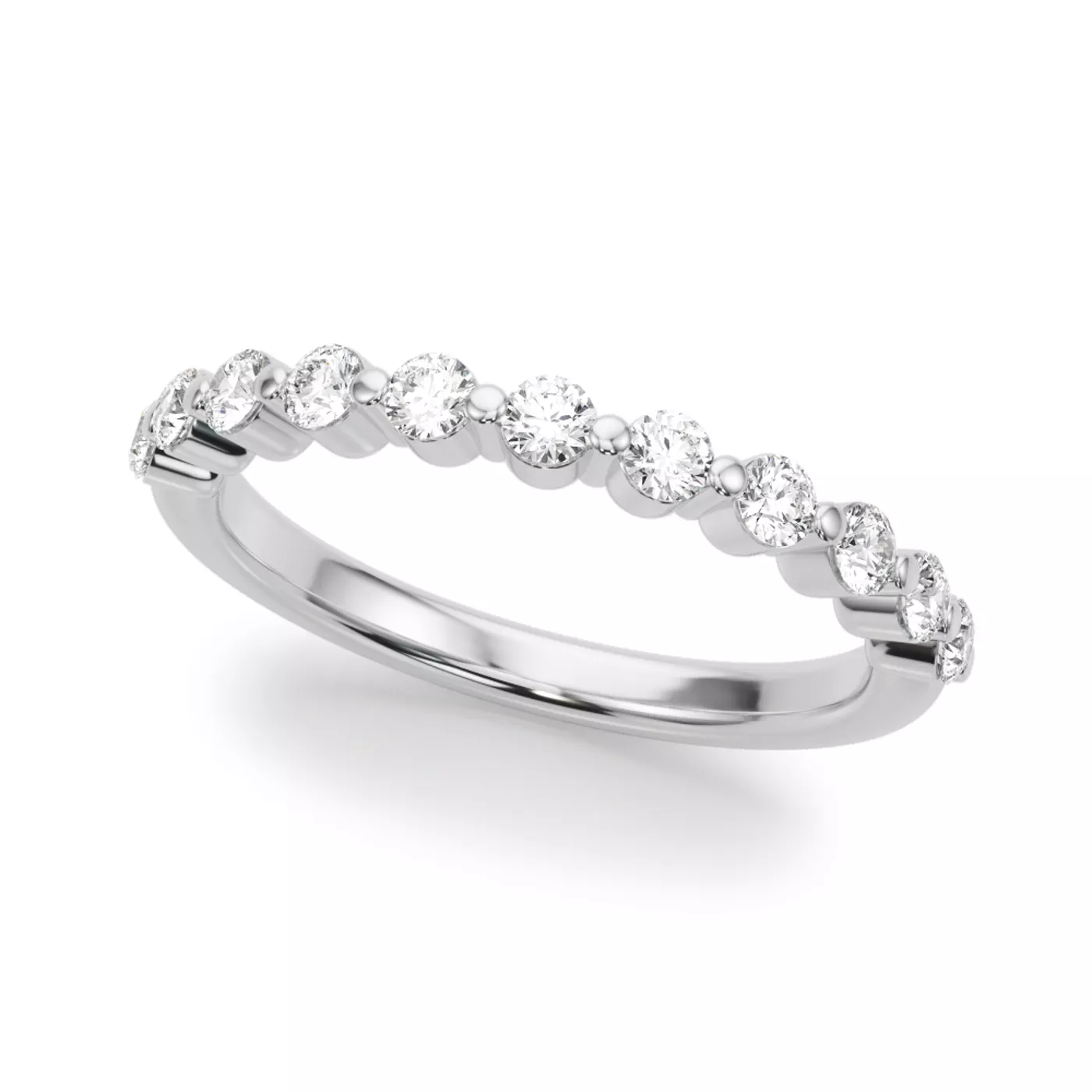 Rhossili Floating Diamond Band