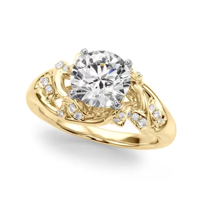 Garden Vine Diamond Engagement Ring