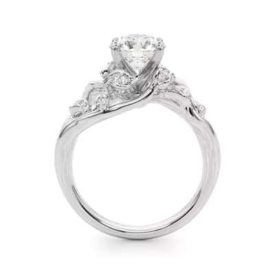 Garden Vine Diamond Engagement Ring