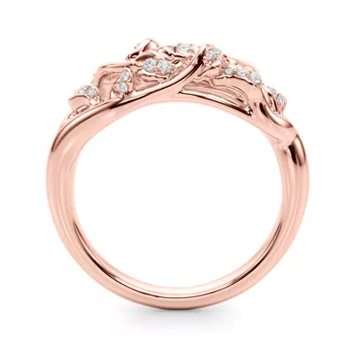 Garden Vine Diamond Band