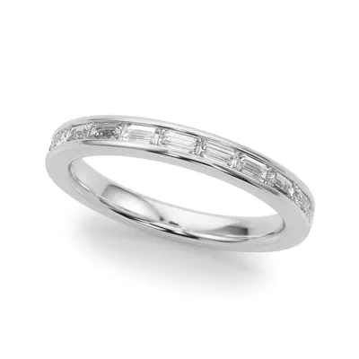 Fleurie Channel Set Baguette Band