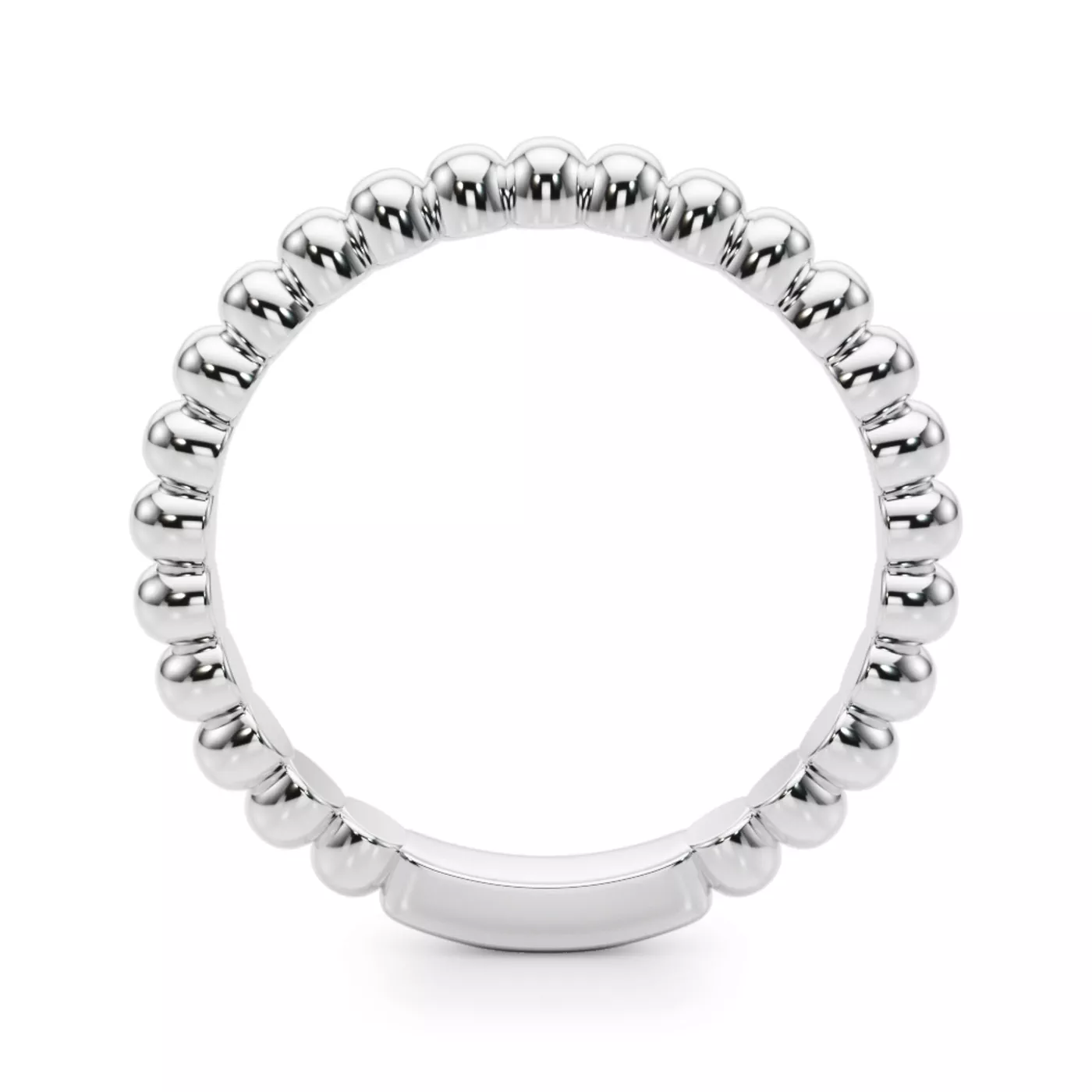 Lisette Beaded Wedding Band
