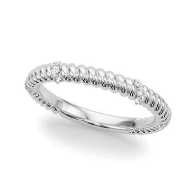 Claudette Rope And Diamond Band