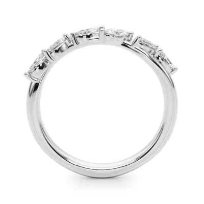 Roxane Marquise Diamond Wedding Band