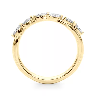 Roxane Marquise Diamond Wedding Band