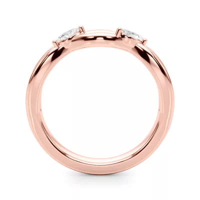 Lissora Twisted Marquise Band