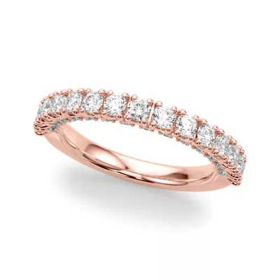 Vellara Sculpted Pavé Lab Band