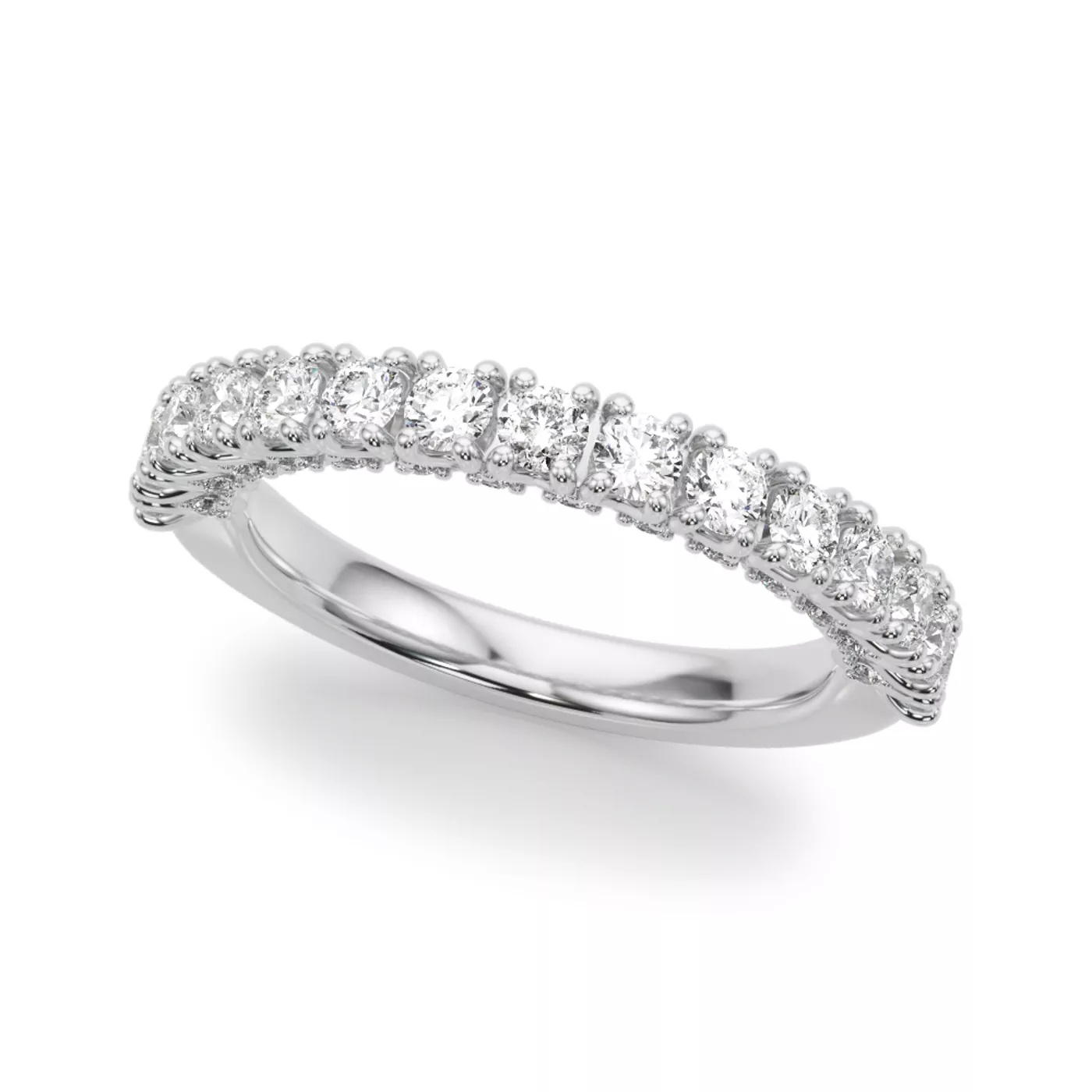 Vellara Sculpted Pavé Lab Band