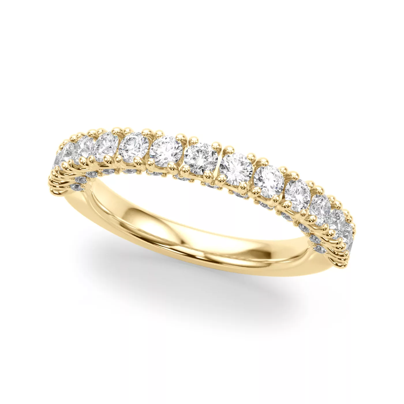 Vellara Sculpted Pavé Lab Band