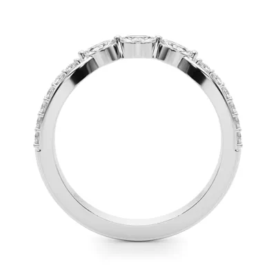 Candelia Marquise Contoured Diamond Band
