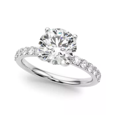 Tenara Pavé Engagement Ring