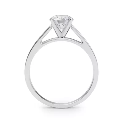 Nyssa Solitaire Cathedral Engagement Ring