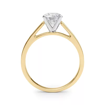 Nyssa Solitaire Cathedral Engagement Ring