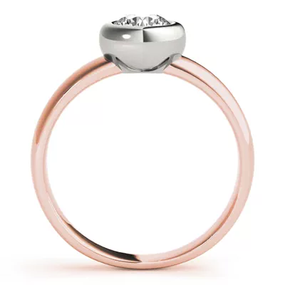 Catalina Bezel Engagement Ring