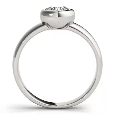 Catalina Bezel Engagement Ring