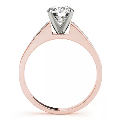 Kaylie Channel Diamond Engagement Ring