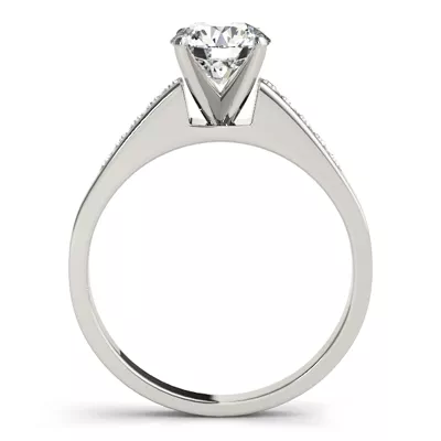 Kaylie Channel Diamond Engagement Ring