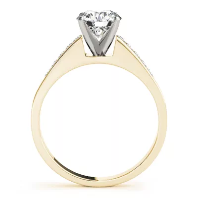 Kaylie Channel Diamond Engagement Ring