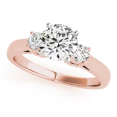 Eden Three Stone Engagement Ring