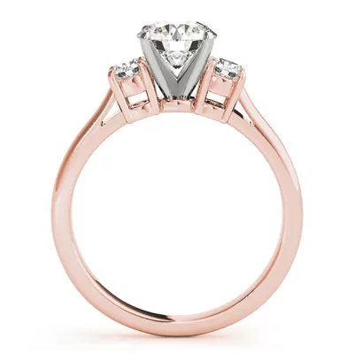 Eden Three Stone Engagement Ring