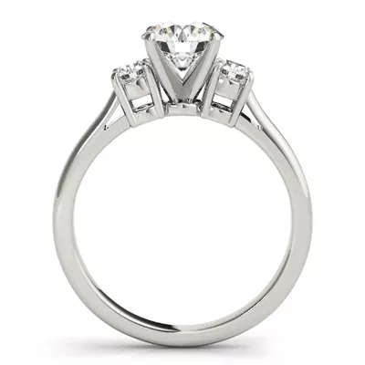 Eden Three Stone Engagement Ring