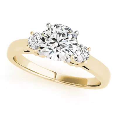 Eden Three Stone Engagement Ring