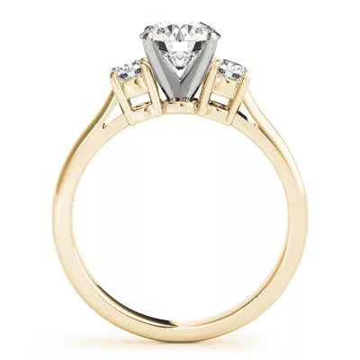 Eden Three Stone Engagement Ring