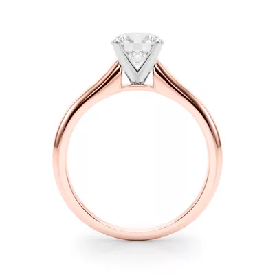Leve Cathedral Solitaire Engagement Ring