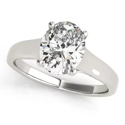 Odessa Oval Solitaire Engagement Ring